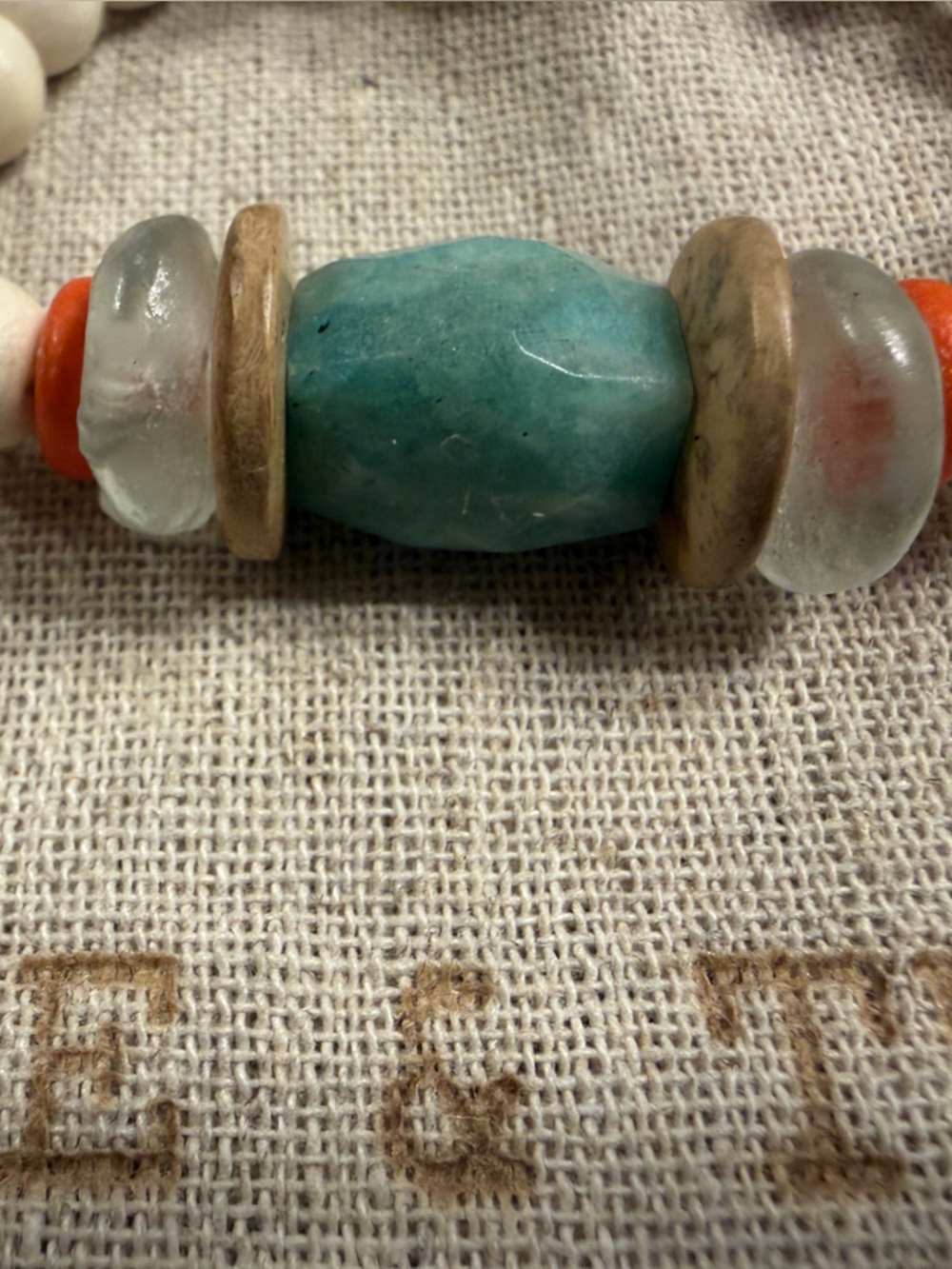 Twine & Twig Trio Stack Bracelet Set-Coral Bay - Picture 2 of 4